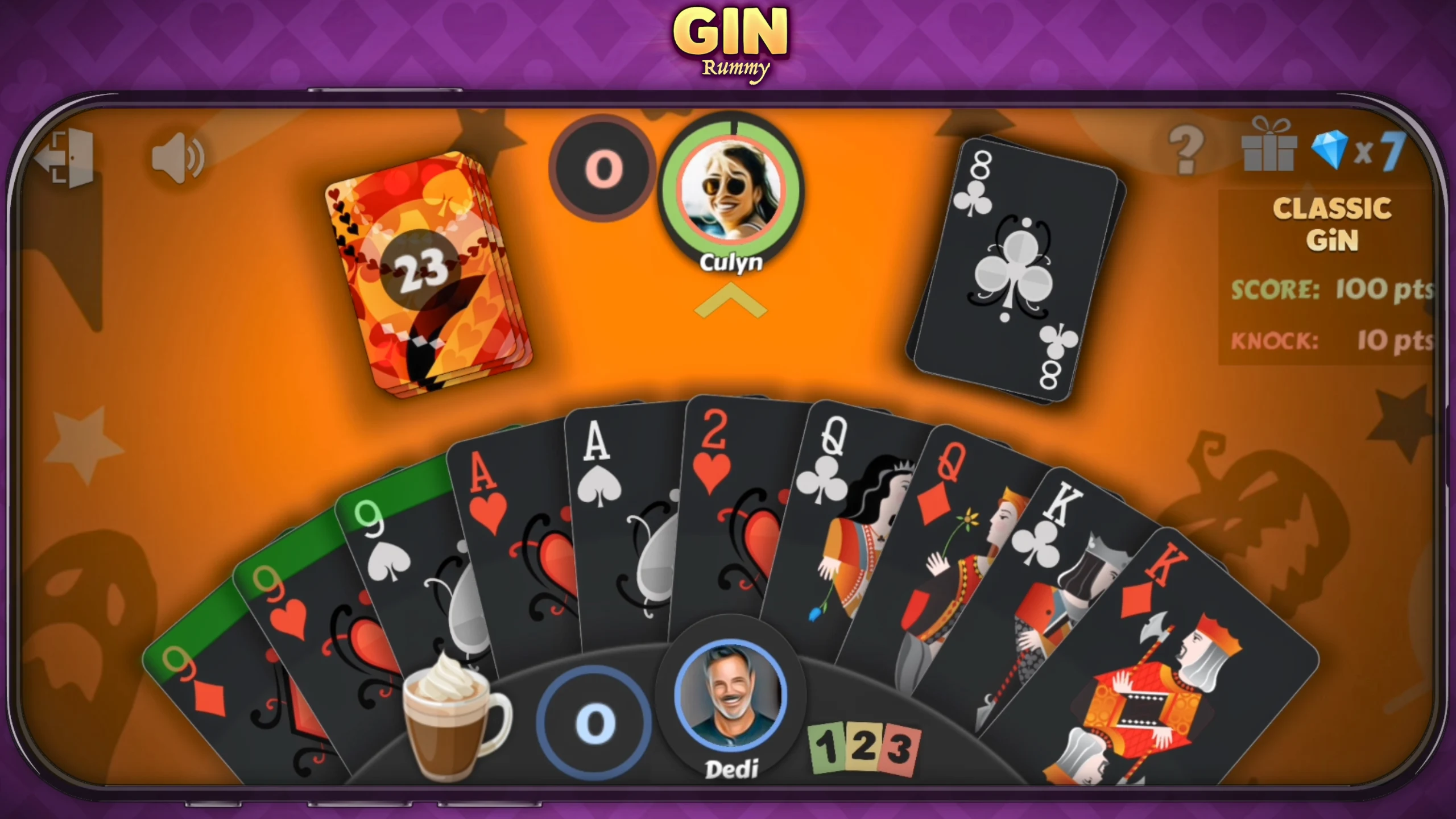 Gin Rummy - Offline screenshot