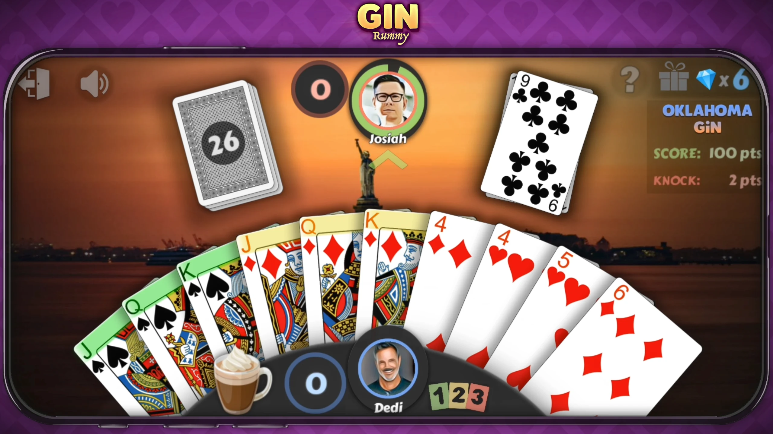 Gin Rummy - Offline screenshot