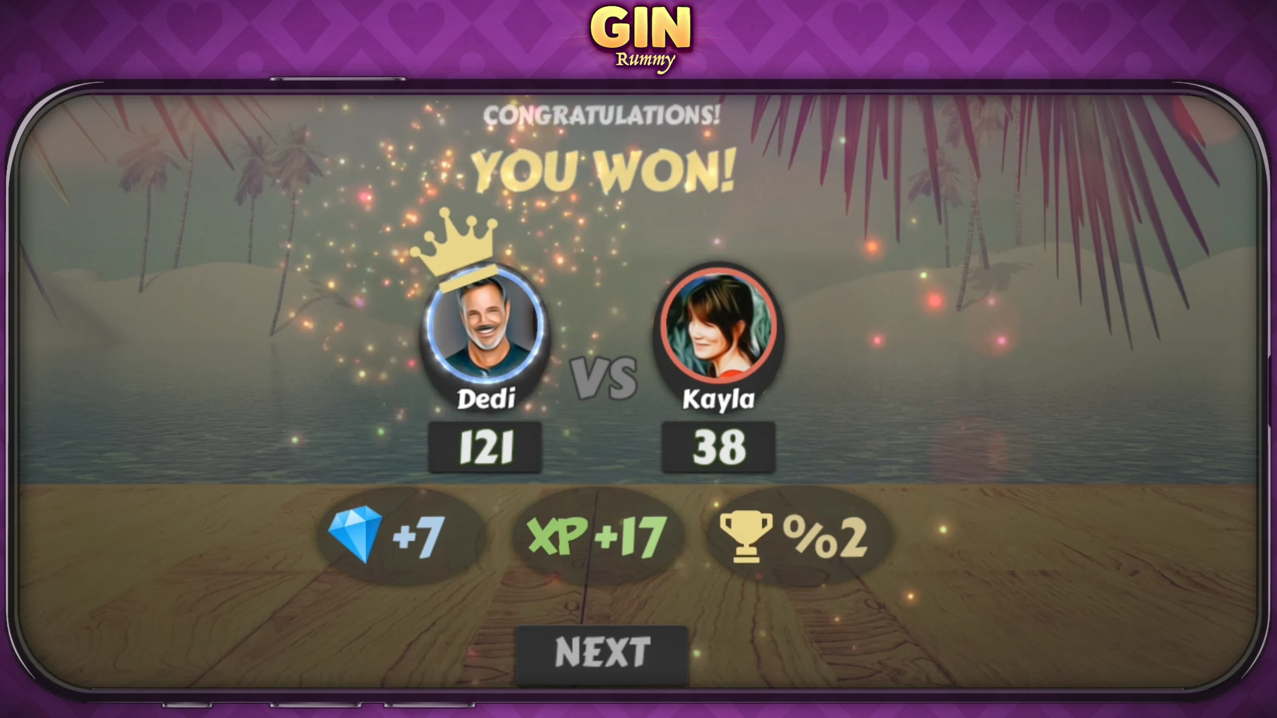 Gin Rummy - Offline screenshot
